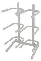 Подставка для 6-ти бутылей белая РОССИЯ картинки