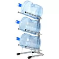 Стеллаж - подставка для 3 бутылей картинки