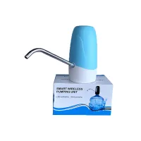 Помпа электричеcкая К7 (голубой-белый) картинки