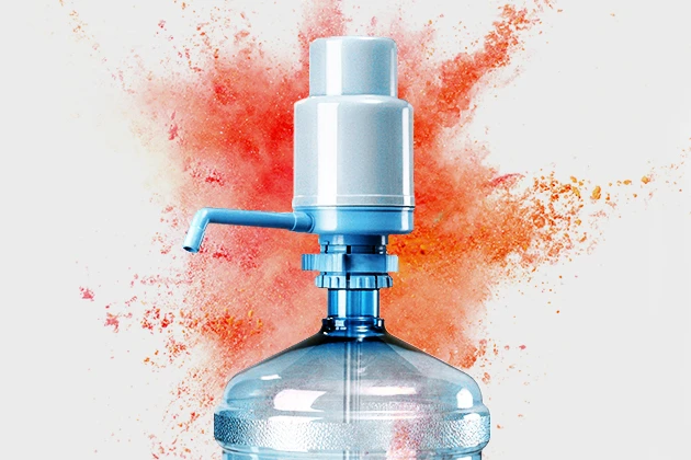 доставка воды помпа в подарок москва